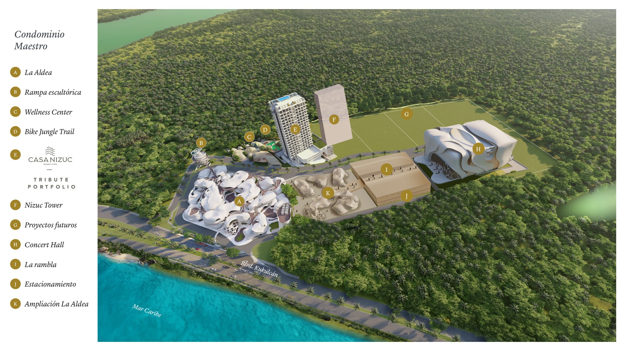 Masterplan Aldea Nizuc